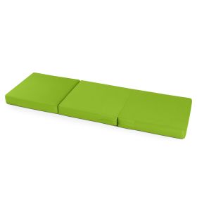Jaxx Chastain 2 in 1 Convertible Outdoor Lounger & Ottoman (Option: Sunfield Lime Green)