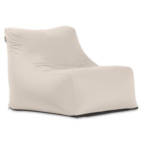 Jaxx Ponce Outdoor Bean Bag Chair - Weather Resistant Patio and Poolside Lounge Seating (Option: Pearl)