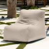 Jaxx Ponce Outdoor Bean Bag Chair - Weather Resistant Patio and Poolside Lounge Seating