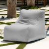 Jaxx Ponce Outdoor Bean Bag Chair - Weather Resistant Patio and Poolside Lounge Seating