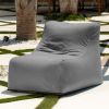 Jaxx Ponce Outdoor Bean Bag Chair - Weather Resistant Patio and Poolside Lounge Seating