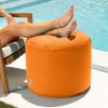 Jaxx Spring Indoor / Outdoor Bean Bag Pouf Ottoman